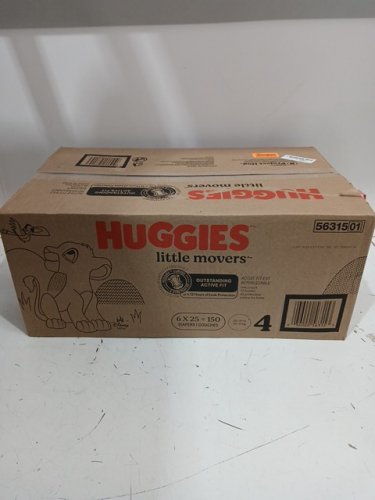 150PK Huggies Little Movers disposable Diapers - Size 4 (22-37lb) - Disney baby lion king (Model: 5631501) image 2