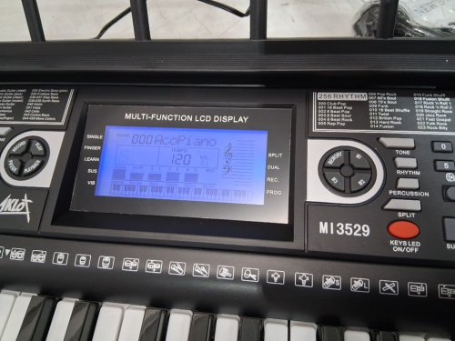 AKLOT Piano Keyboard - 61 Key Electronic Keyboard with Teach Indicator (MODEL: MI3529ca) image 4