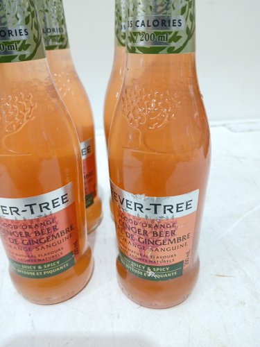 4PK fever-tree blood orange ginger beer - 200ml each image 3