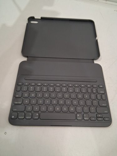 Logitech iPad Slim Folio Case with Integrated Wireless Keyboard for IPAD 7th, 8th, and 9th generation - Graphite (Model: 920-009473) image 2