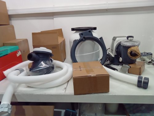 INTEX SX2100 KRYSTAL CLEAR SAND FILTER PUMP FOR ABOVE GROUND POOLS - 2100GPH - WHITE/GREY (MODEL: SFW80110/SX2100) image 3