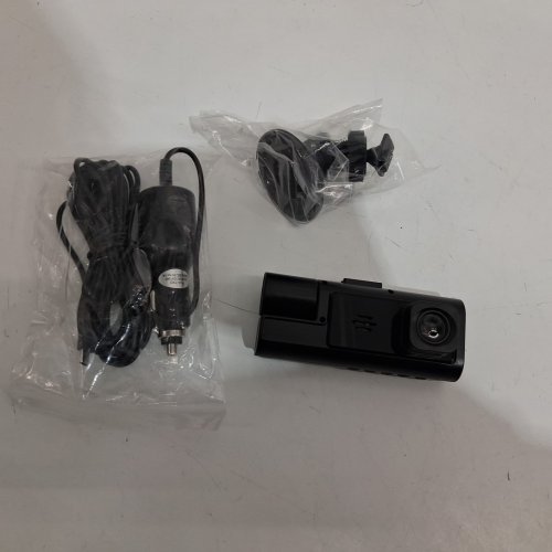 front and rear car dash camera with 2" ips screen, 1296p fhd, 170° wide angle, g-sensor, & loop recording - black (model: sxt-01-01) image 3