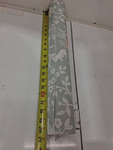 magnolia home common thread peel-and-stick wallpaper - 20.5" x 20ft *approximate* - fox & hare - green / sage image 4
