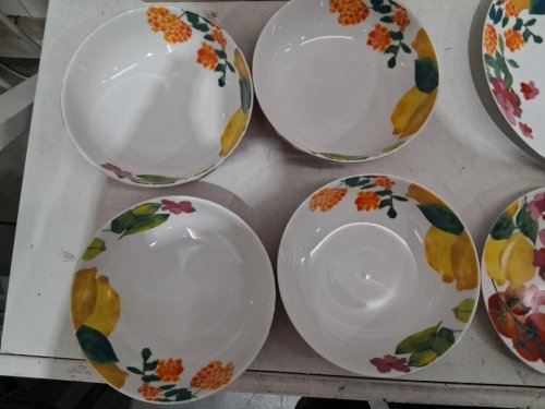 12pc Maxwell & Williams Capri Dinnerware Set - multi color floral (model: 1041712) image 3