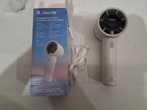JISULIFE HANDHELD FAN - WHITE (MODEL: 6789239) image 2