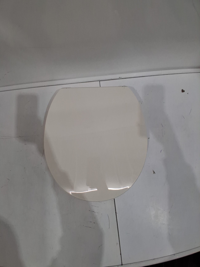kohler hyten elevated slow-close round toilet seat - 16.75" x 14.8" x 3" - biscuit beige (model: 25876-96) image 7