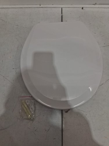 Centoco Round Centocore molded heavy duty Toilet Seat - 17" - white (model: DS700-001) image 3
