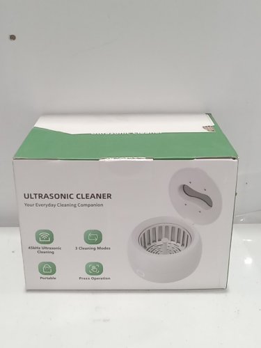 Ultrasonic UV Retainer / Mouthpiece Cleaner Machine - 200ml - 45000hz - white (Model: JX-580 PRO) image 3