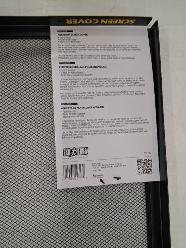 Exo Terra Terrarium Screen Cover with Maximum UV penetration - 48" x 18" - 60/75 Gallon - black (MODEL: PT2717) image 5