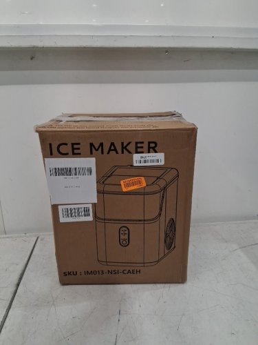 EUHOMY COUNTERTOP NUGGET ICE MAKER - MAKES 35LBS/DAY - STAINLESS STEEL (MODEL: IM-15S) image 2