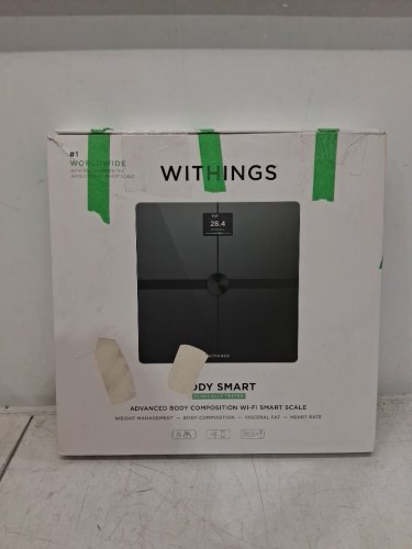 Withings Body Smart Wi-Fi Digital Smart Scale - Black (model: WBS13-Black-All-ROW) image 3