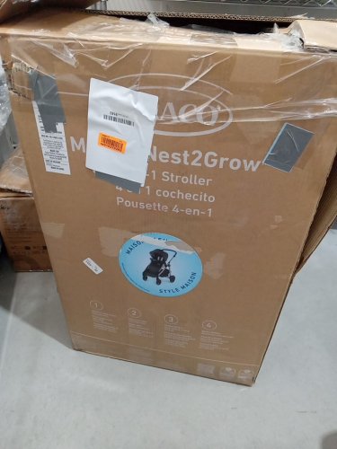 Graco Ready2Grow 2.0 Double Stroller with Two Full Seats, Parent & Child Cup Holders and Large Storage Basket - BLACK (model: 2140042) image 9