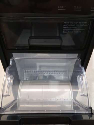 EUHOMY Self-Cleaning Countertop Nugget Ice Maker - 40Lbs/24H - Black (model: IM017-Nbl-caeh) image 6