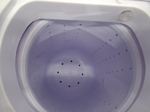 costway portable washing machine - 12lbs cap washer - 8lbs cap spin dryer - 280w - white/black (model: fp11069us-dk) image 5