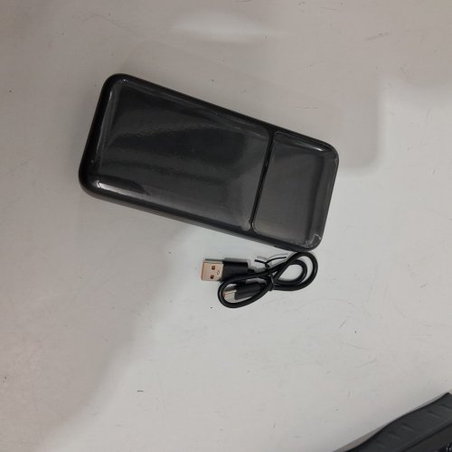 SAIKATI Portable Power Bank Charger with 2 Built-in Output Cables - 40000mah - 22.5w charging - black (MODEL:k110) image 4