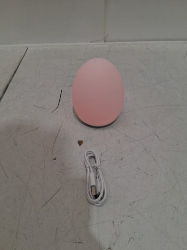 kids MediAcous Portable LED Touch Night Light for Nursery - with 7 Colours & Stepless Dimming, Rechargeable - white (model: me-nl01) image 4