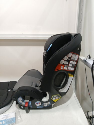 GRACO SLIMFIT3 LX 3-IN-1 CAR SEAT WITH ANTI-REBOUND BAR - GOTHAM GREY/ BLACK (MODEL: 2184499) image 4