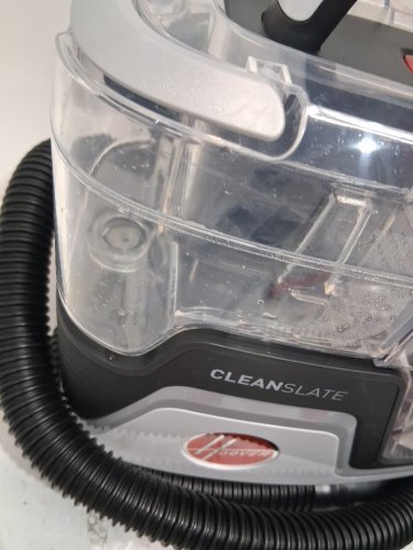 Hoover cleanslate portable carpet & upholstery spot cleaner & stain remover - 40oz dual tanks - red/grey (model: fh14001vcd) image 5
