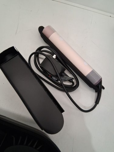 6PC DYSON i.d curly + coily airwrap multi styler and hair dryer with bluetooth - pink / rose gold ( model: hs08) image 8
