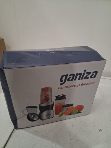 Ganiza Smoothie Blender and Grinder Combo - black/grey (Model: gb10) image 2