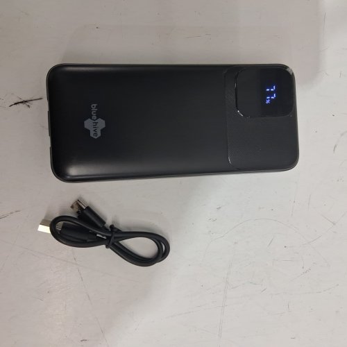 BLUEHIVE portable Power Bank with USB Type-C Cables - 22.5w - 20000mah - black image 3