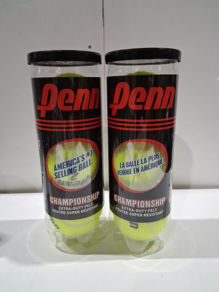 2 (3pk) PENN championship extra-duty felt ITF approved TENNIS BALL - green image 2
