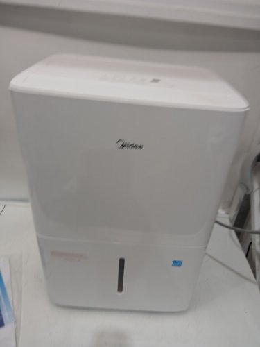 MIDEA ENERGY STAR CERTIFIED DEHUMIDIFIER WITH REUSABLE AIR FILTER AND APP CONTROL - 4,500 SQ.FT - 23.6L - WHITE (MODEL: MAD50C1AWS-A) image 9