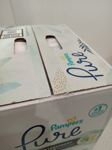 128PK Pampers Pure Protection Disposable Baby Diapers - size newborn image 3