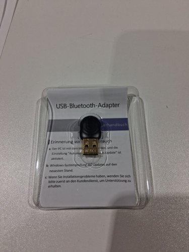 BLUETOOTH 5.1 ADAPTER WITH LED LIGHT DISPLAY - 164FT Long Range - COMPATIBLE WITH WINDOWS 8/10/11 - BLACK image 4