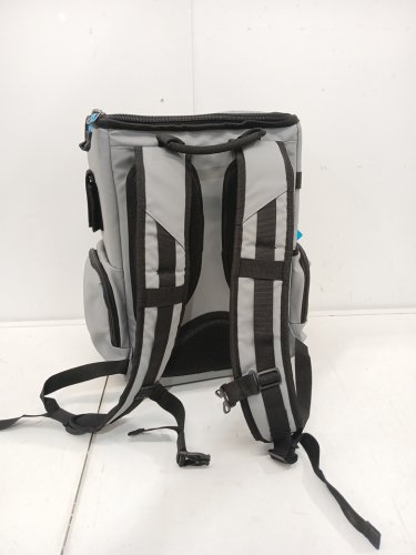 BPS Evolution Fishing Largemouth 3.0 Tackle Backpack WITH 3 BOXES - 17" x 14" x 9" - GrEy/Blue (MODEL: 34043-EV) image 4