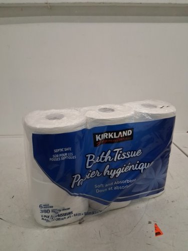 6PK Kirkland Signature 2-ply Wide Bathroom Tissue / Toilet Paper - White (Model: 6262016) image 2