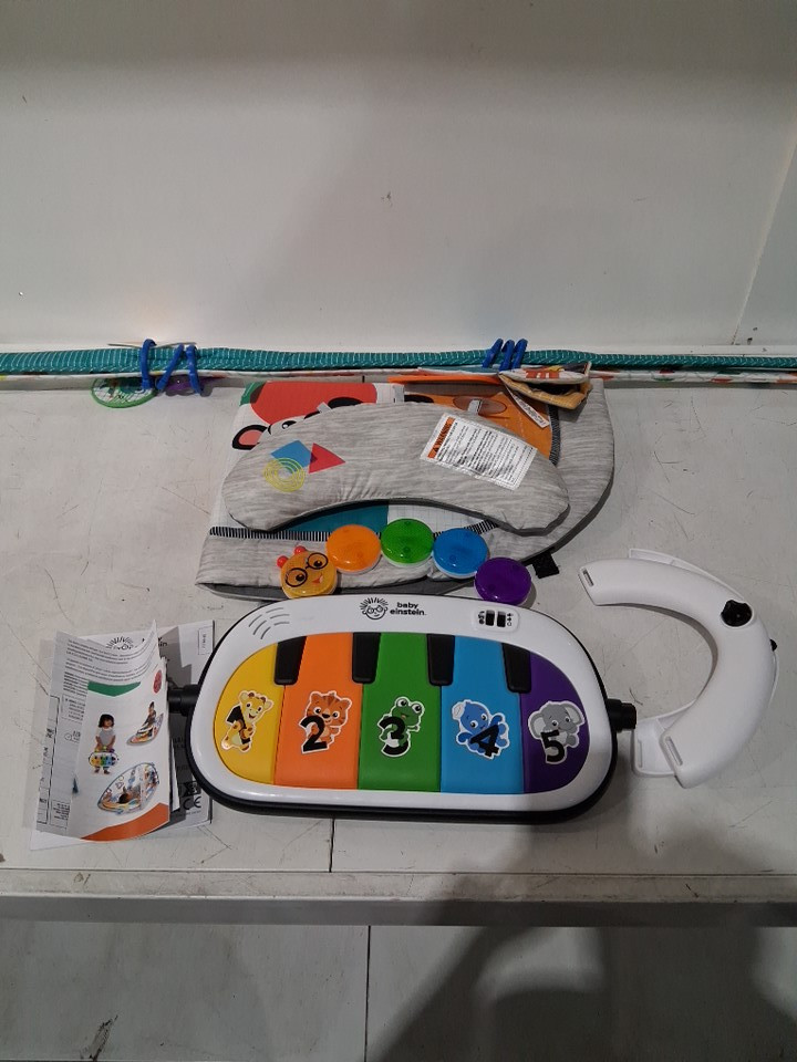 Baby Einstein 4-in-1 Kickin' Tunes Music Activity Gym Play Mat - multicolored - (model: 11749) image 3