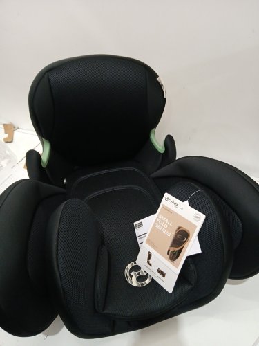 cybex Solution G2 High Back Booster Car Seat - 40-120lbs cap - black (model: moon black) image 4