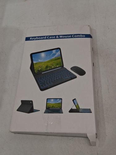 Keyboard Case with Bluetooth Mouse for Galaxy Tab S10 Lite - black image 2
