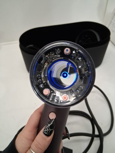 5PC DYSON SUPERSONIC NURAL HAIR DRYER - JASPER PLUM (MODEL: HD16) image 5