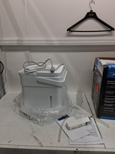 Midea cube smart wifi dehumidifier, compatible with alexa - 50 pint - 4,500 sq. ft - white (model: mad50s1qwt-A) image 5