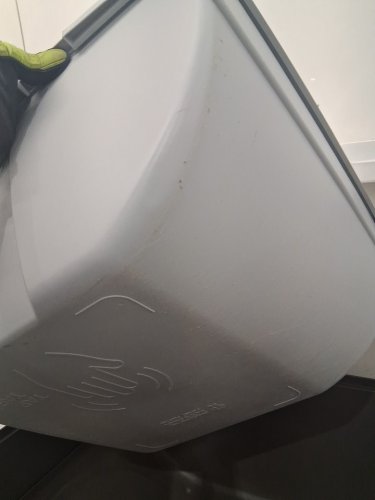 OMEGA PAW ROLL'N CLEAN SELF CLEANING CAT LITTER BOX - brown/GREY (MODEL: RA20) image 5