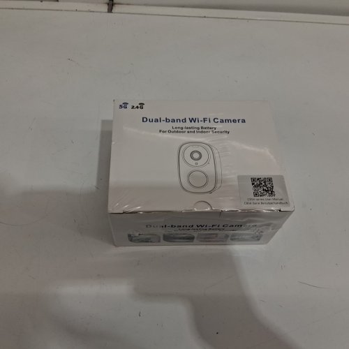 Wireless BATTERY POWER Outdoor DUAL-BAND WI-FI CAMERA WITH UP TO 2K UHD RECORDING - WHITE/BLACK (MODEL: CB54W) image 2