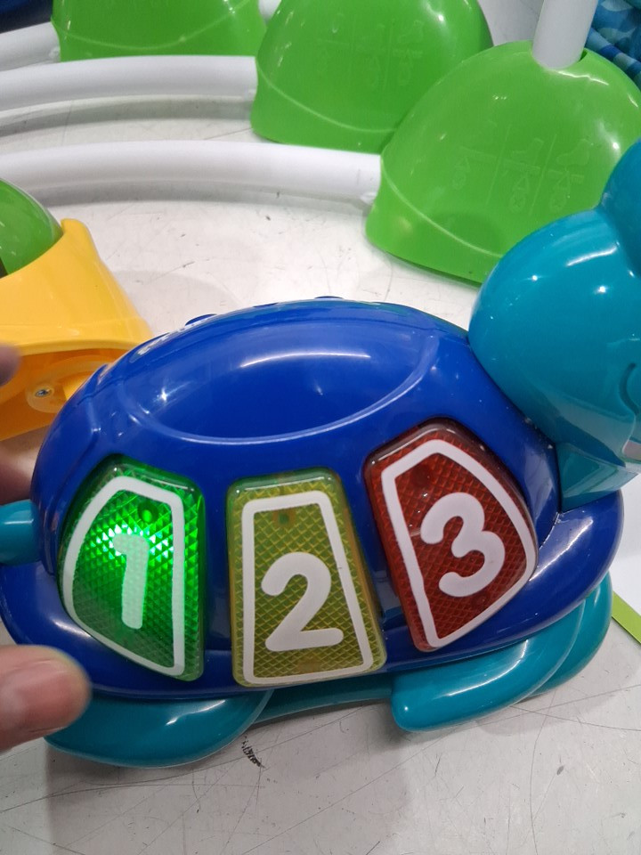 Baby Einstein Neptune's Ocean Discovery Jumper with Adjustable Height - 15+ multi-sensory toys/activities - 4 languages - Multi-colour (Model: 10455) image 6