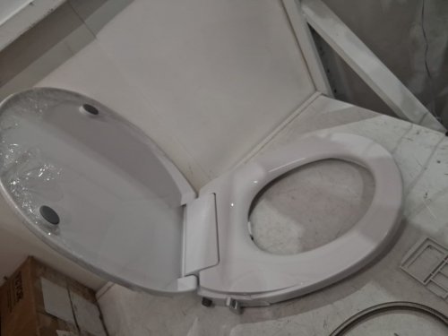 GARVEE Non-Electric elongated Bidet Toilet Seat with Dual Self-Cleaning Nozzles - 18" - white (model: pho-0xykxh95) image 4