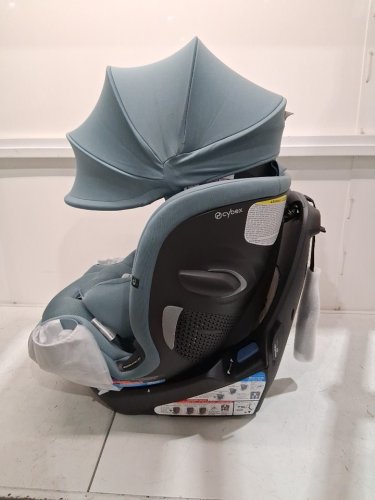Cybex gold Callisto G 360 Rotating All-in-One Convertible Car Seat with safety assure protection system - 120LBS MAX - stormy blue (model: 524000603) image 7