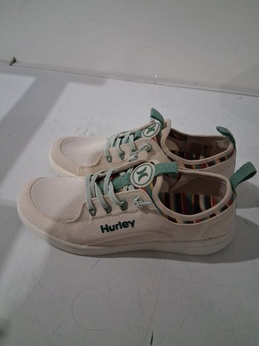 women's hurley two tone slip-on sneaker - size 8 - grey/green/beige (Style : 5566708) image 3