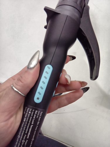 BIO IONIC LONG BARREL PRO CURLING IRON HAIR STYLER - 1.5" - BLACK (MODEL: Z-FGTST-CL-1.5) image 7