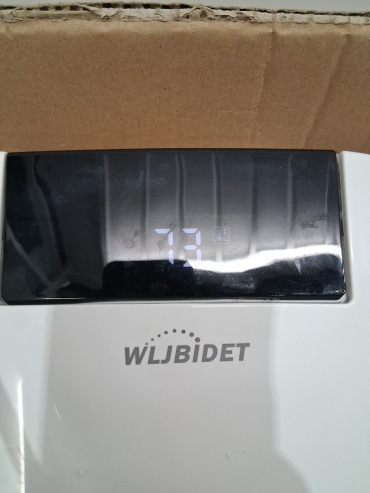 Wljbidet Elongated Smart Bidet Toilet Seat with Heat/Dryer & Nightlight - 18.5" - white - (model: wlj-o80kl ) image 5