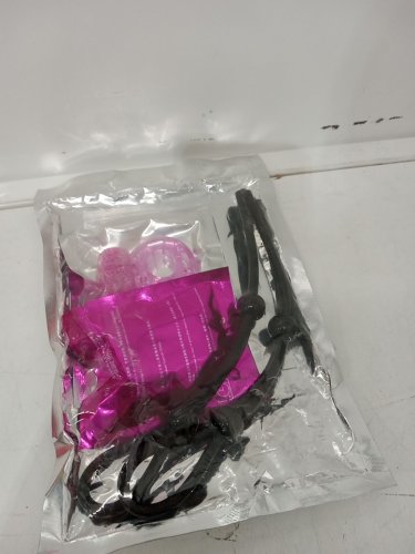 7PC ASSORTED COCK RINGS - VIBRATING AND VARIOUS SIZES - BLACK/PINK image 2