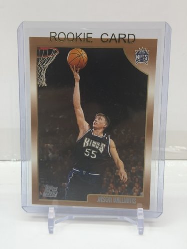 JASON WILLIAMS ROOKIE CARD - TOPPS 1999 SACREMENTO KINGS CARD #153 image 3