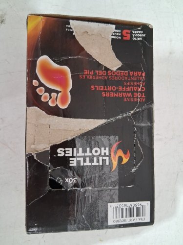 30pk little hotties adhesive toe warmers - up to 5hrs warm - (model: 1872180) image 3
