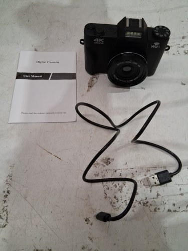 sixtary 4K Digital Camera for Photography with  75MP AND 3'' 180° Flip Screen 16X Zoom Autofocus image 3