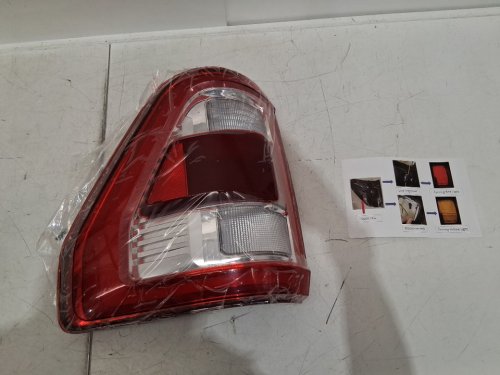 Right Side LED Tail Light - Fits 2021-2023 Ford F150 - red (model: bsf150-2123-r) image 4