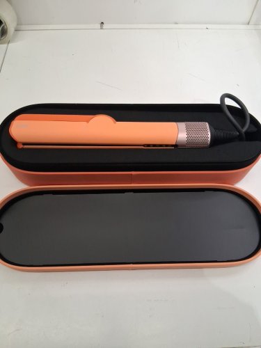 DYSON AIRSTRAIT WET TO DRY HAIR STRAIGHTENER - LIMITED EDITION APRICOT/ TOPAZ (MODEL: HT01) image 2